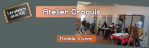 Atelier Croquis (modèle vivant) @ Mjc Brindas