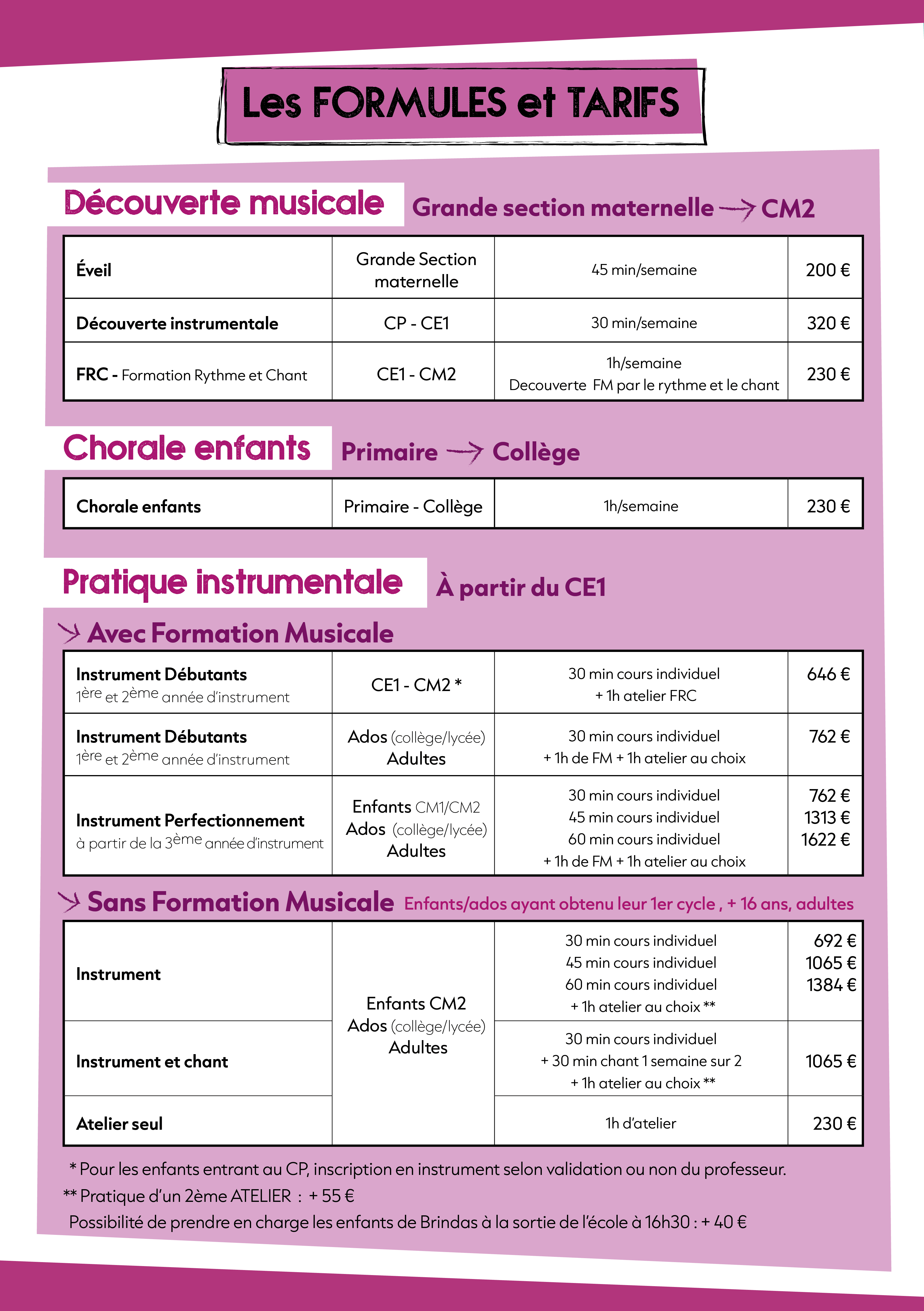 Cours de saxophone enfant 40 minutes